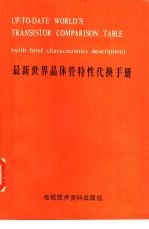 <em>最新</em><em>世界</em>晶体管特性代换手册