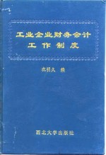 工业企业财务会计工作制度