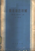 俄语语法详解  第1卷  上
