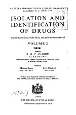 ISOLATION AND <em>IDENTIFICATION</em> <em>OF</em> DRUGS
