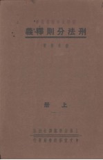刑法分则释义  上