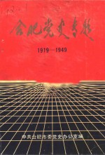 <em>合肥</em>党史专题  1919-1949