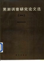 黑潮调查研究论文选  1