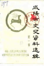 <em><em>咸阳</em>市</em>文史资料选辑  第1辑