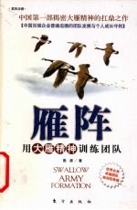 雁阵  用大雁精神训练团队