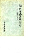 湖北文史资料  1989年第3辑  总第28辑  市县政协文史资料选编