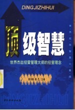 顶级智慧  世界杰出经营管理大师的经营理念