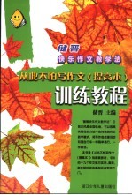 储<em>晋</em>快乐作文教学法  从此不怕写作文  提高本  ·训练教程