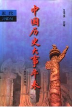 中国历史大事年表  近代