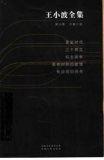 王<em>小波</em>全集  第6卷  中篇小说