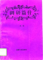 调研篇什