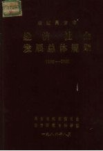 新疆昌吉市  经济·社会发展总体击规划  1986-2000