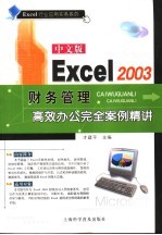 中文版<em>Excel</em> <em>2003</em>财务管理高效办公完全案例精讲