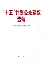 “十五”计划公众建议选<em>编</em>