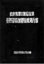 广东省湛江区<em>信<em>宜县</em></em>亚热带资源开发规划方案