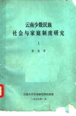 云南少数民族社会与家庭制度研究