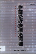 中国经济法理论问题  探求经济法走向成熟的思考与评论
