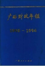广西财政年鉴  1990-1994