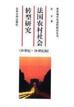 法国农村社会转型研究  19世纪-20世纪初