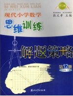现代小学数学思维训练解题策略  第12册  六年级  下