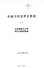 中国当代文学史料选  1  2