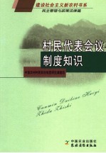 村民<em>代表</em><em>会议</em>制度知识