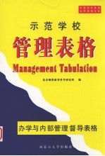 示范学校管理表格  <em>办学</em>与内部管理督导表格