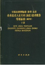 企业<em>技术</em>人员专业  岗位  <em>技术</em>职务等级标准  通用  下