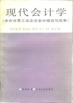 现代会计学中外合营工业企业会计理论与实务