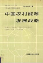中国<em>农村</em><em>能源</em>发展战略