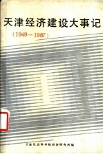 <em>天津</em>经济建设大事记  1949-1987