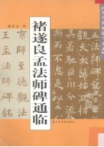 褚遂良孟法师碑通临