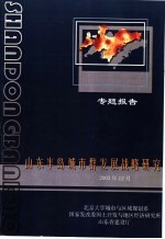 山东半岛城市群发展战略<em>研究</em>专题<em>研究</em>报告