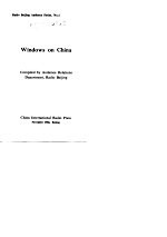 <em>Windows</em> on China