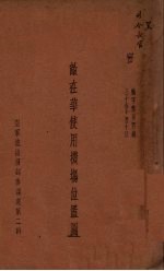 敌在华使用机杨位置图