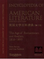 美国文学百科辞典  修订版  第2卷  1816-1895