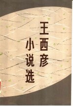 <em>王西</em>彦小说选