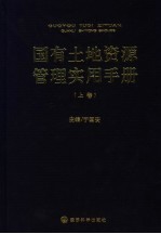 国有土地资源管理实用手册  上