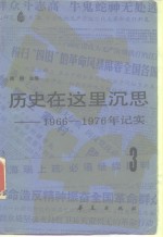 历史在这里沉思-1966-<em>1976</em>年记实  <em>3</em>