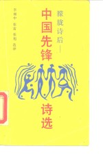 朦胧诗后  中国先锋诗选