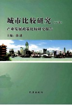 城市比较<em>研究</em>  产业发展<em>政策</em>比较<em>研究</em>报告  下