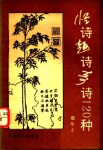 怪诗趣诗奇诗歌120种