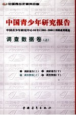 中国青少年研究报告  中国青少年研究中心10年  1991-2001  科研成果精选  调研数据卷  上