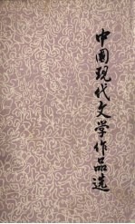 中国现代文学作品选  下