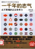 一千年的志气  永不衰竭的企业竞争力