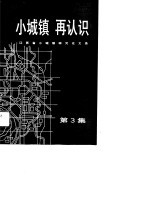 江苏省小城镇研究论文选  第3集  小城镇再认识