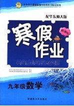 新课标寒假作业  数学  九年级  华东师大版