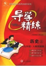 导<em>学</em>精练·九年级历史  上（人教<em>实验</em>版）