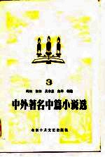 中外著名中篇小说选  3