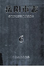 岳<em>阳市</em>志  6